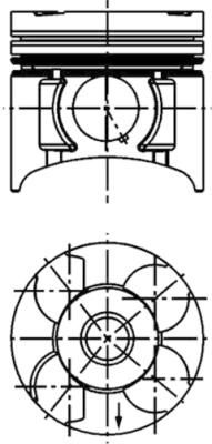 WILMINK GROUP Поршень WG1016601